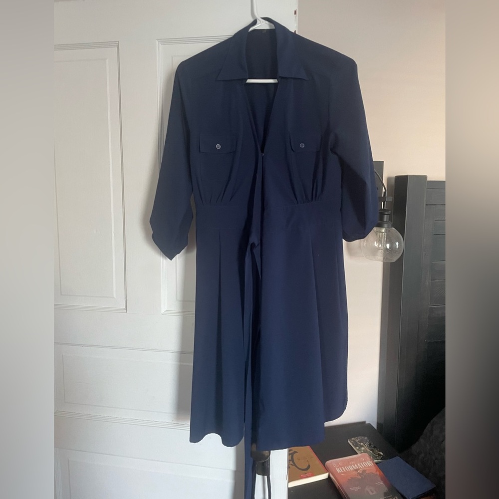 Market and spruce wrap dress